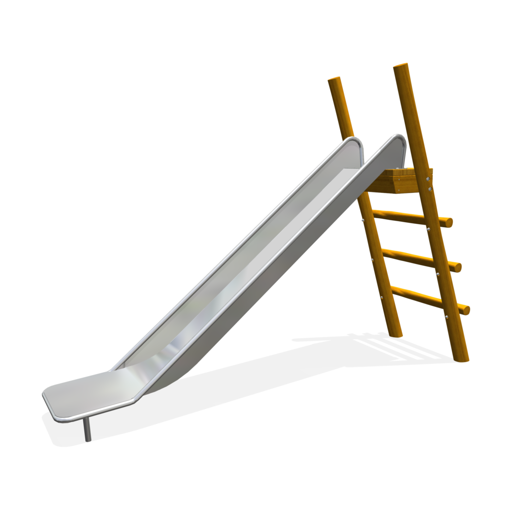 glijbaan los 150cm Drenthen Hout &amp; Constructiebedrijf